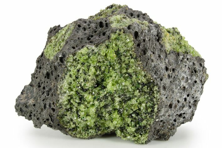 Peridot Crystals in Basalt - Arizona #355057